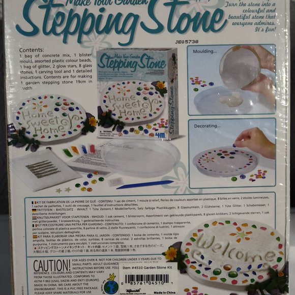 Toysmith Make Your Garden Stepping Stone - Picture 2 of 2